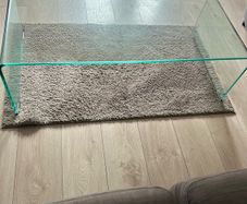 Habitat Bent Glass Coffee Table