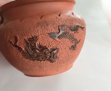 Antique Chinese clay pot