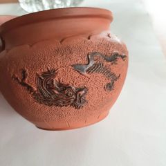 Antique Chinese clay pot