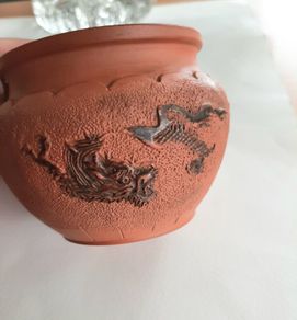 Antique Chinese clay pot