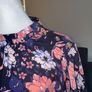 Brand New Ladies Short Sleeved Navy & Pink Floral Top from Marks & Spencer Size is UK 18 / EU 46 Image 8