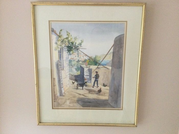 Art - Vintage Watercolour ( Clare Cryan )