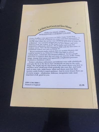 Wholefood cookbook