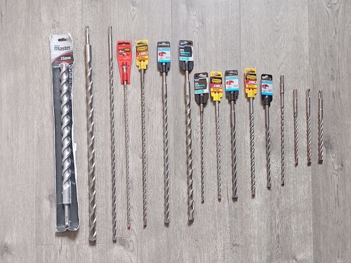 Bundle of SDS Drill Bits
