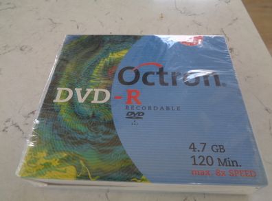 "Octron" Recordable DVD's x 5 for Sale