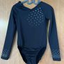 Gymnastics long sleeve leotard and shorts age 6-8 Image 4