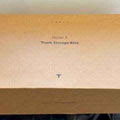 Tesla Model 3 Trunk Storage Bins