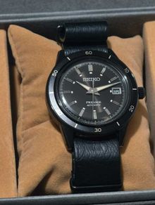 Seiko Presage Style 60's All-Black Automatic SARY215 JDM