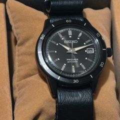 Seiko Presage Style 60's All-Black Automatic SARY215 JDM