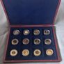 Complete Leonardo Da Vinci Limited Edition 24k Gold coin set Image 3