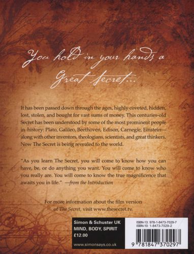 The Secret - Rhonda Byrne