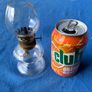 Vintage small glass paraffin lamp Image 2
