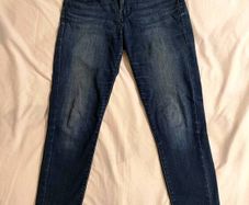 Levis 710 Super Skinny Jeans Size 27 Dark Blue