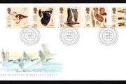 1996 Great Britain 50th Anniversary of the Wildfowl and Wetlands Trust Bird Painting by CF Turncliffe Commemorative Stamps Royal Mail Addressed First Day Cover (FDC).