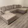 Ushape Scatter & Fullback Cushions Sofa Image 4