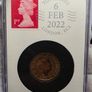 Royal Mint 2022 1/4 oz Fine Gold Britannia 999.9 in Slab and Presentation Box Image 3