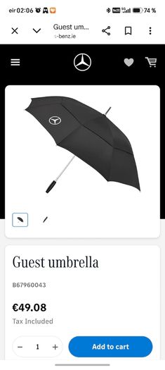 Golf umbrella