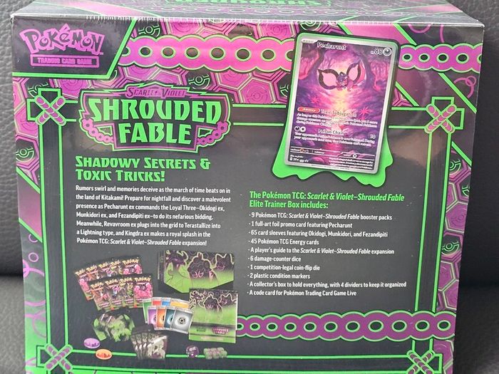 Pokemon TCG Scarlet and Violet Shrouded Fable ETB Elite Trainer Box Brand New Sealed