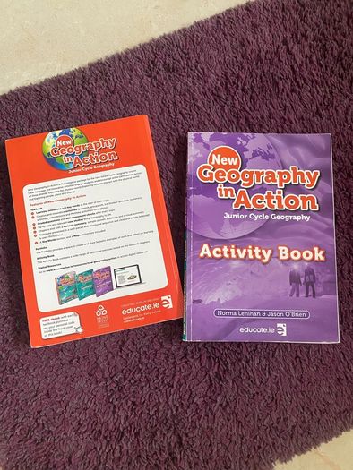 New Geography in Action - Junior Cycle Geography - Textbook & Combined Portfolio & Activity Book - Set