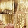 3mx3m 304 Leds Curtain string lights For Christmas Wedding Party Backdrops Home Indoor Outdoor Decoration Image 2