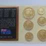 Australia Gold Plated Uncirculated coin collectors set Image 2