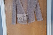Sara Lace Crochet  Cardigan/Jacket.   S. M - 12. New - No Tag.