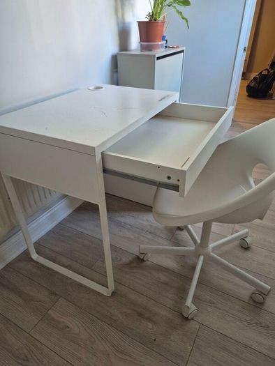 Ikea Micke Desk + Chair
