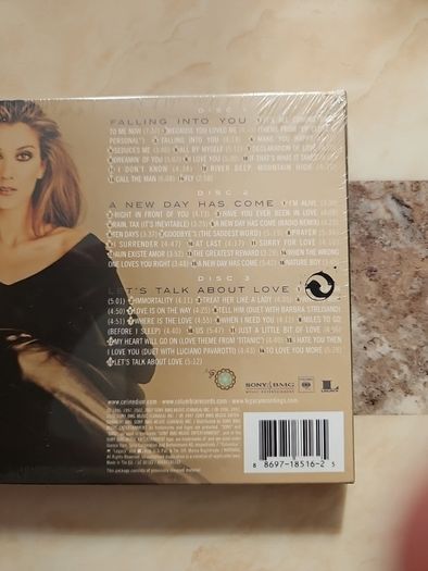 Celine Dion 3CD (NEW) - Let's Talk About Love / Falling Into You / A New Day Has Come