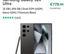 Samsung S24 Ultra 256gb