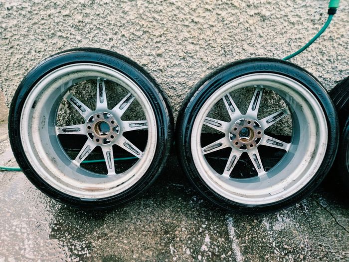 R20 5x120 Ispiri ISR8 staggered alloy wheels with new tyres