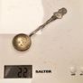 Antique South African Silver Coin Souvenir Spoon Image 8