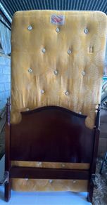 antique mahogany bed