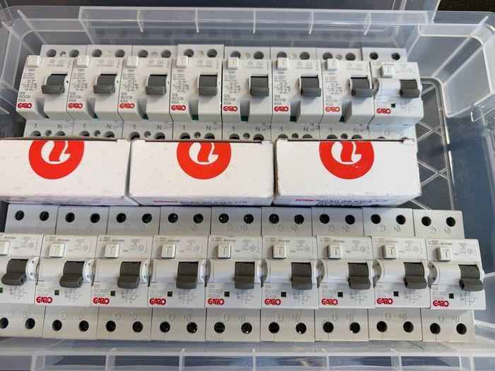 GARO B 32amp RCBO and B 20amp RCBO's available also