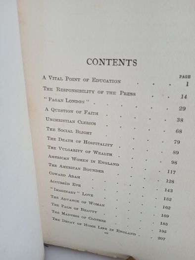 Free Opinions: Freely Expressed on Certain Places of Modern Social Life and Conduct by Marie Corelli (PT236)