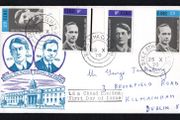 1970 Ireland Patriots 50th Anniversary of the Death of Tomas MacCurtain and Terence MacSwiney Commemorative Stamp Illustrated First Day Cover (FDC)