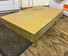 Wooden platform