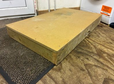 Wooden platform