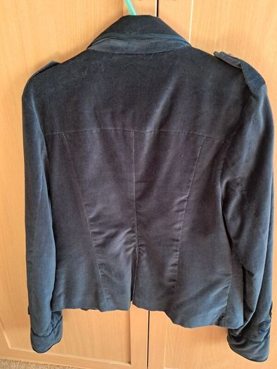 Atmosphere Velvet Military Style Jacket Size 12