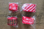 Christmas ribbon 4 rolls