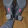 Lady Black Leather Ankle Boots PIKOLINOS Image 6