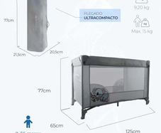 Travel cot