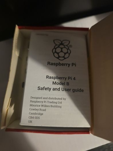 Raspberry Pi 4 Model B 8GB RAM.