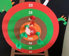 Safe magnetic darts for kids