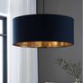 Next Blue Rico Easy Fit Shade Drum Ceiling Light Image 9