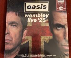 OASIS 3xLP BOX SET Wembley Live 25 (Red Coloured Vinyls) 250 Numbered Copies
