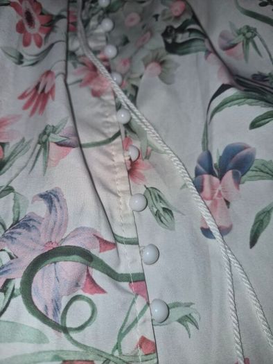 White floral dress