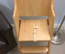Timber child high chair