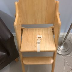 Timber child high chair