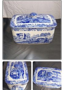 Vintage Spode bread bin