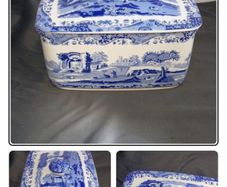 Vintage Spode bread bin